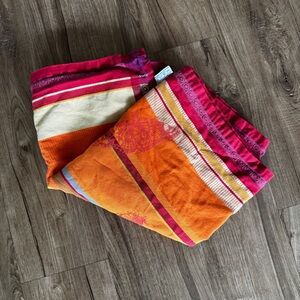 Le Jacquard Francais primrose table runner butterfly Y2K great condition